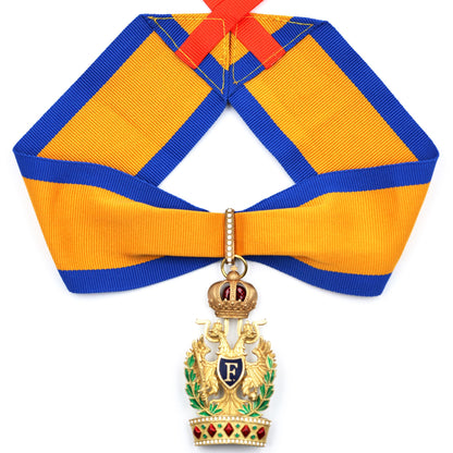 Imperial Austrian Order of the Iron Crown II Class with War Decoration