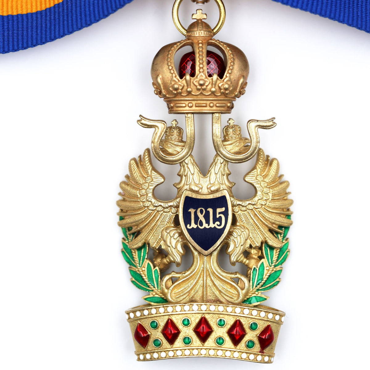Imperial Austrian Order of the Iron Crown II Class with War Decoration