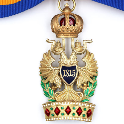 Imperial Austrian Order of the Iron Crown II Class with War Decoration