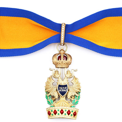 Imperial Austrian Order of the Iron Crown II Class with War Decoration