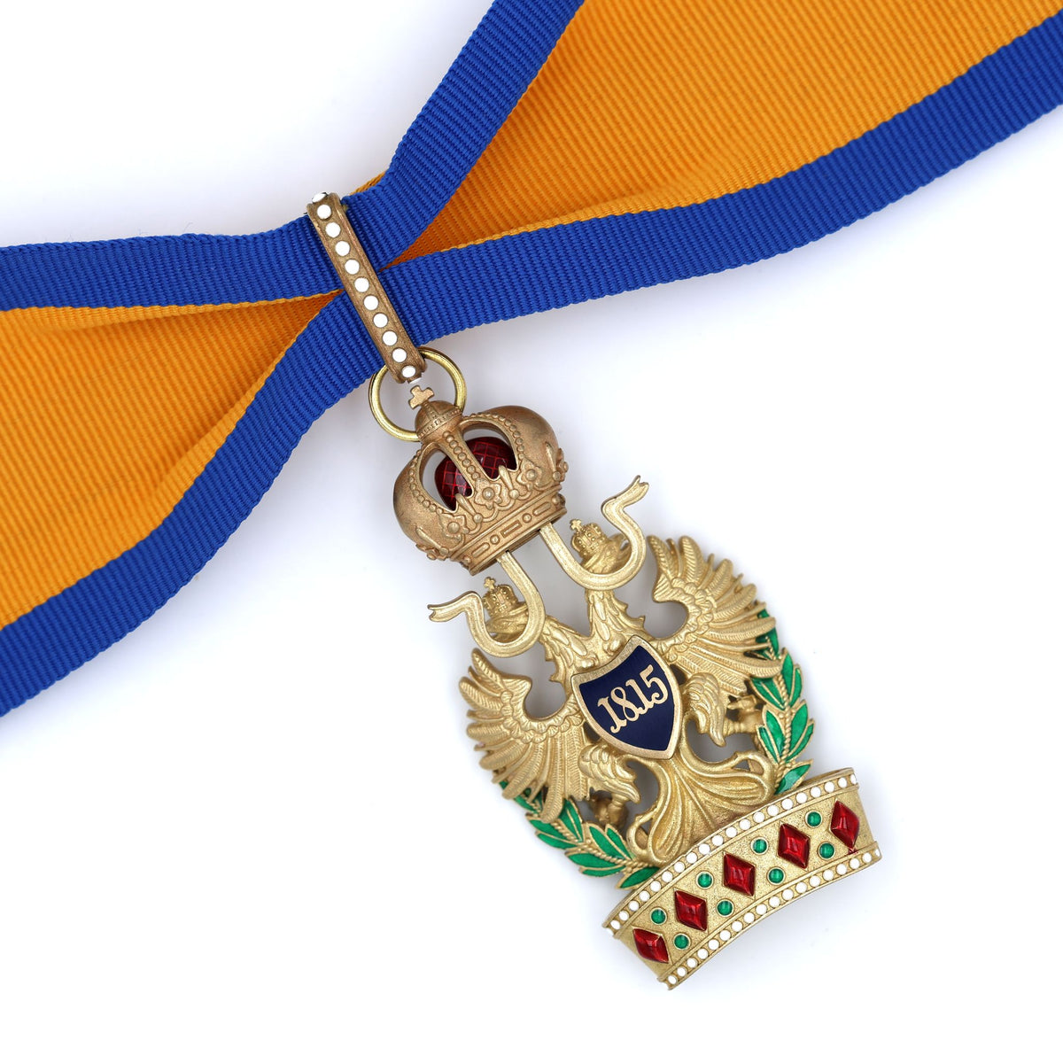 Imperial Austrian Order of the Iron Crown II Class with War Decoration