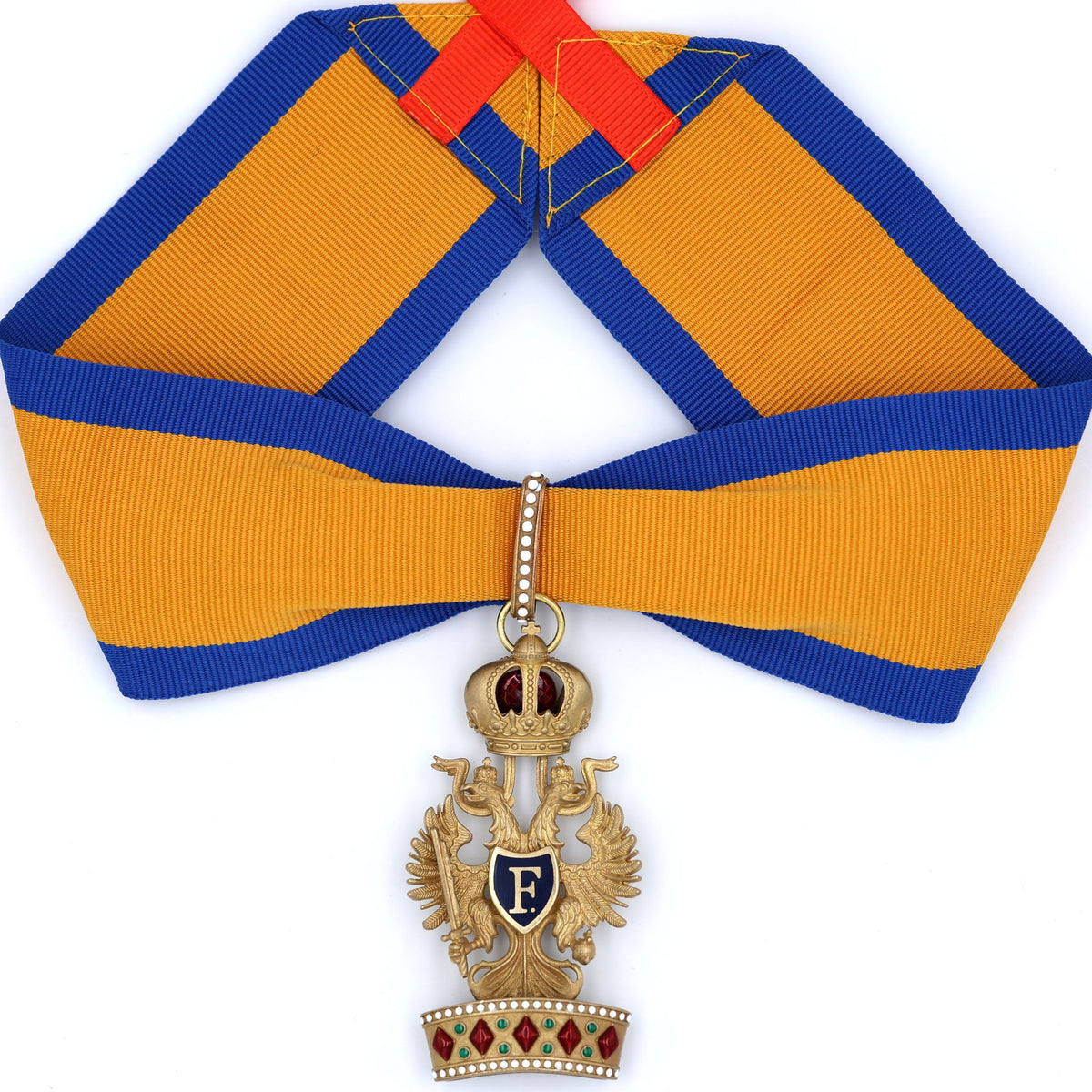 Imperial Austrian Order of the Iron Crown II Class Neck Badge