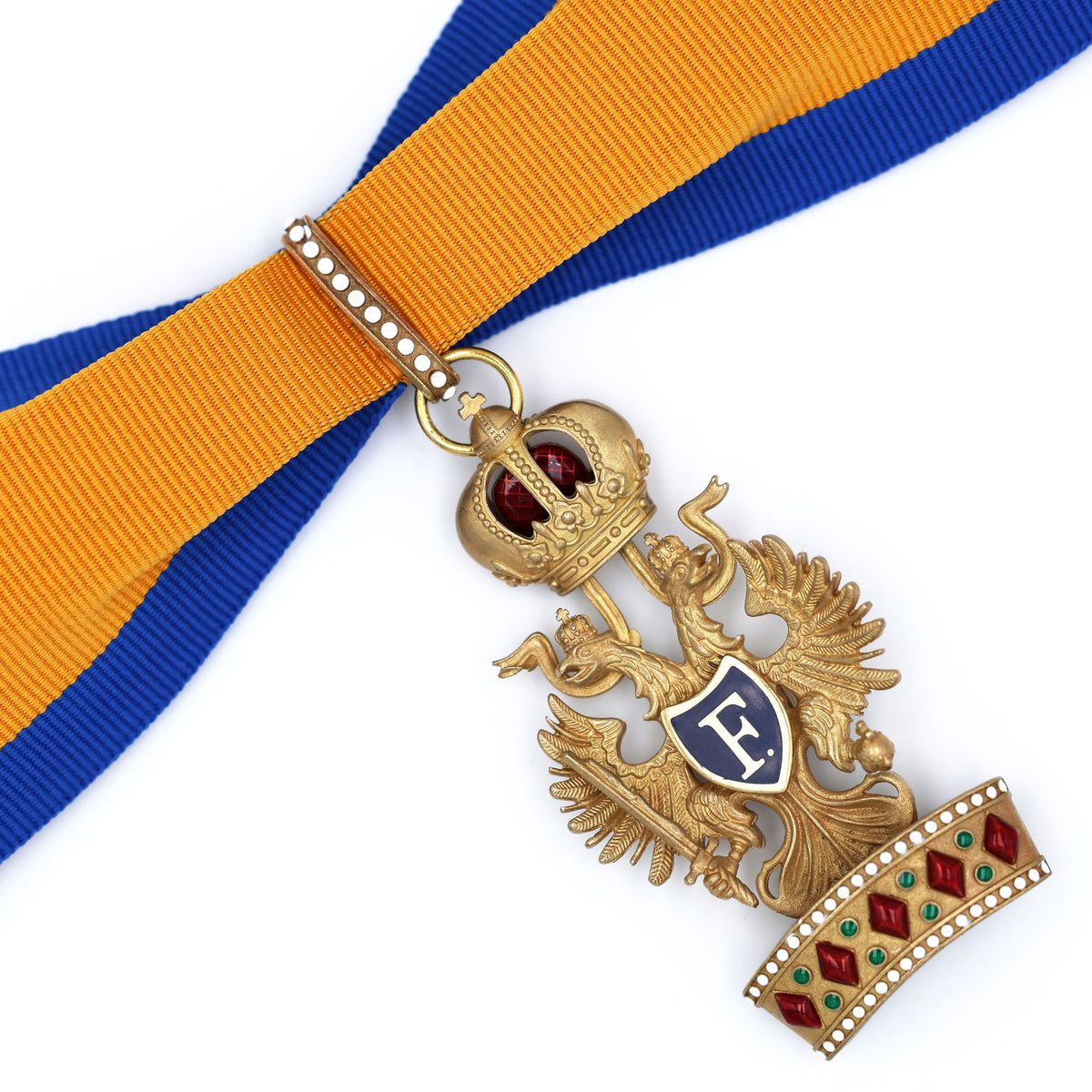 Imperial Austrian Order of the Iron Crown II Class Neck Badge