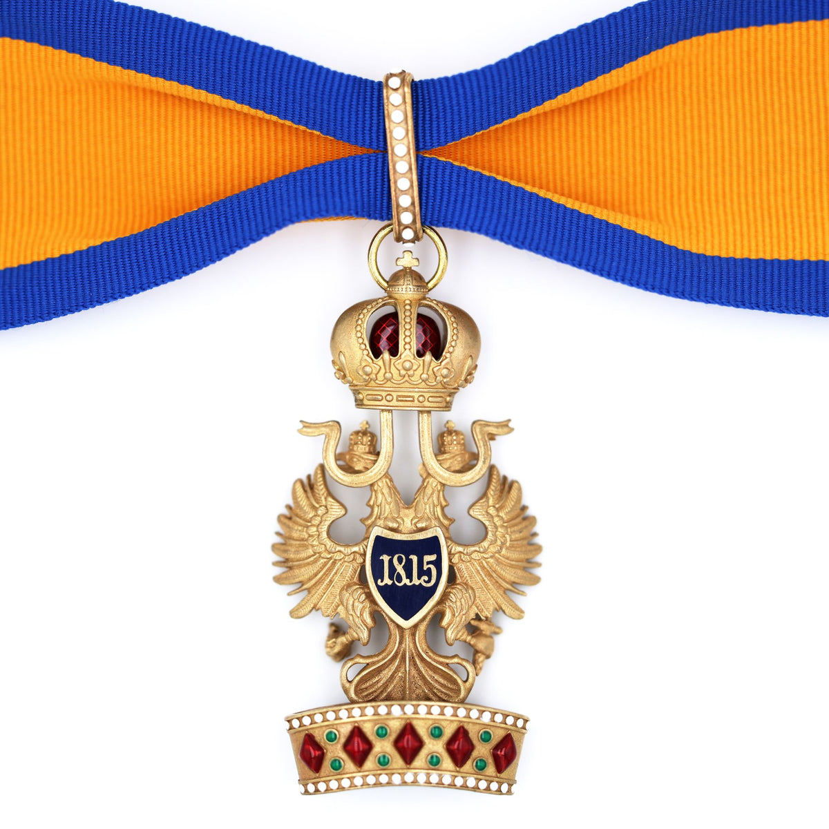 Imperial Austrian Order of the Iron Crown II Class Neck Badge