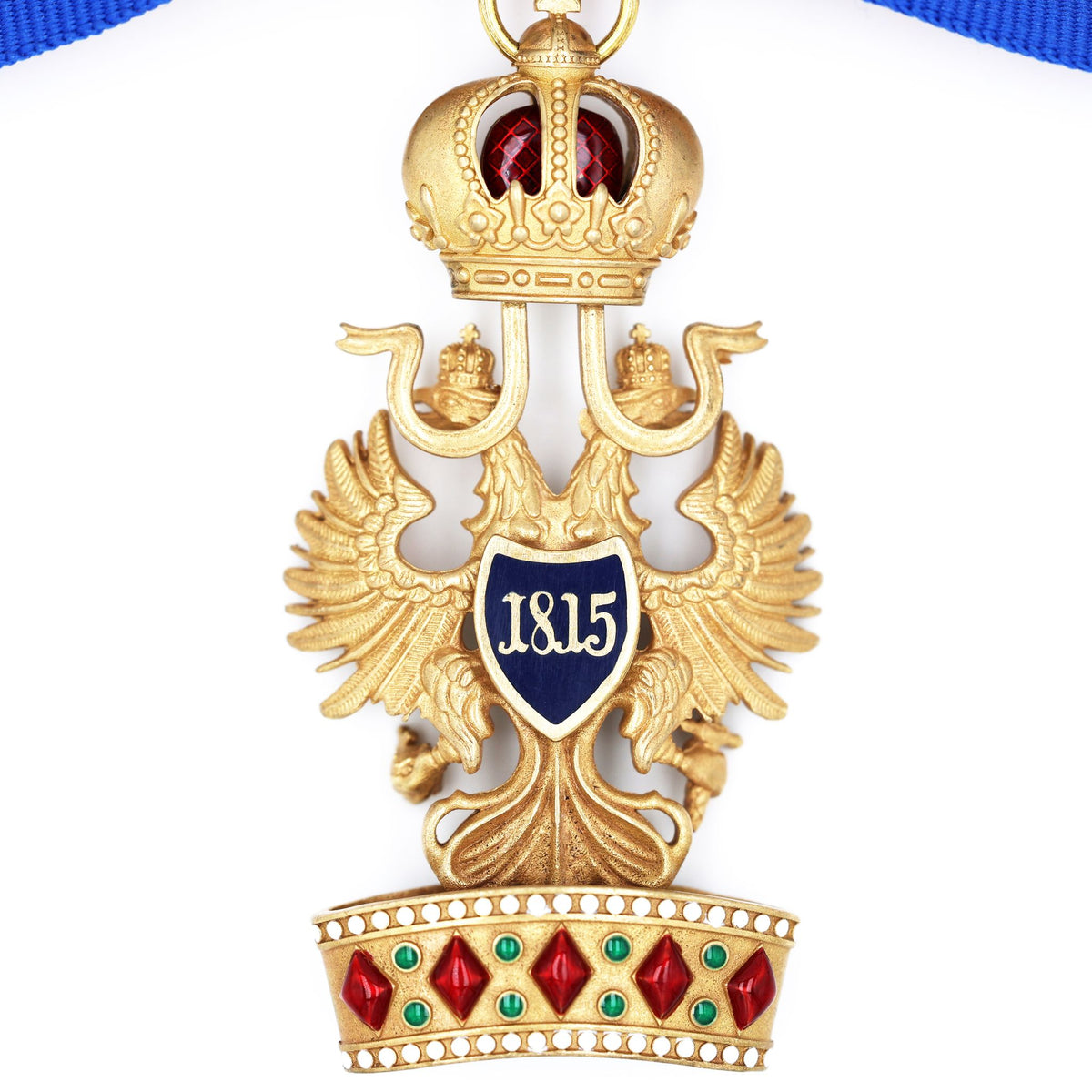 Imperial Austrian Order of the Iron Crown II Class Neck Badge