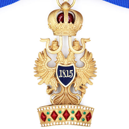 Imperial Austrian Order of the Iron Crown II Class Neck Badge
