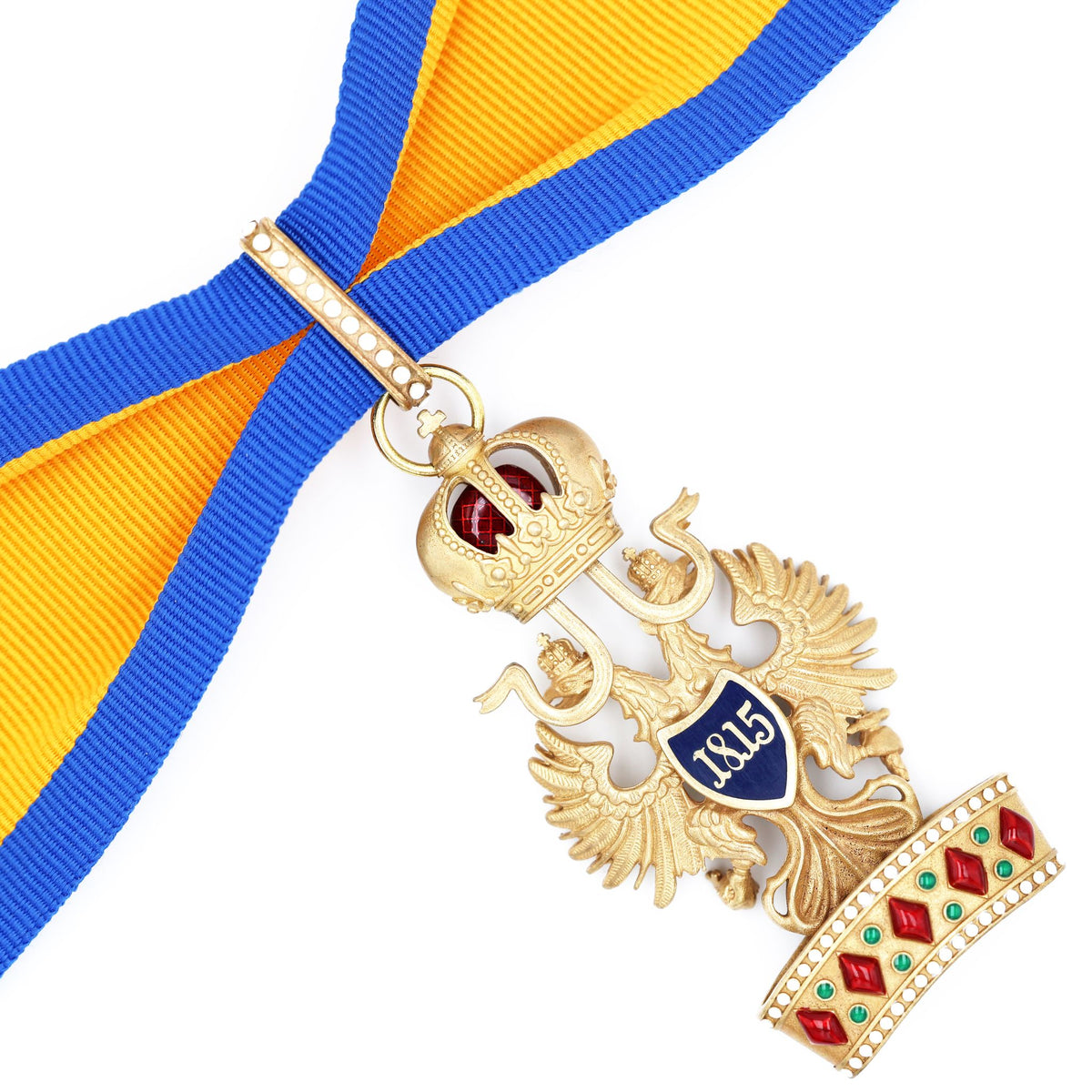Imperial Austrian Order of the Iron Crown II Class Neck Badge