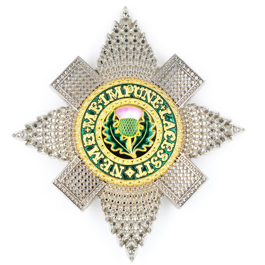 Order of the Thistle Breast Star Scottish Royal Knight Medal Badge Scotland