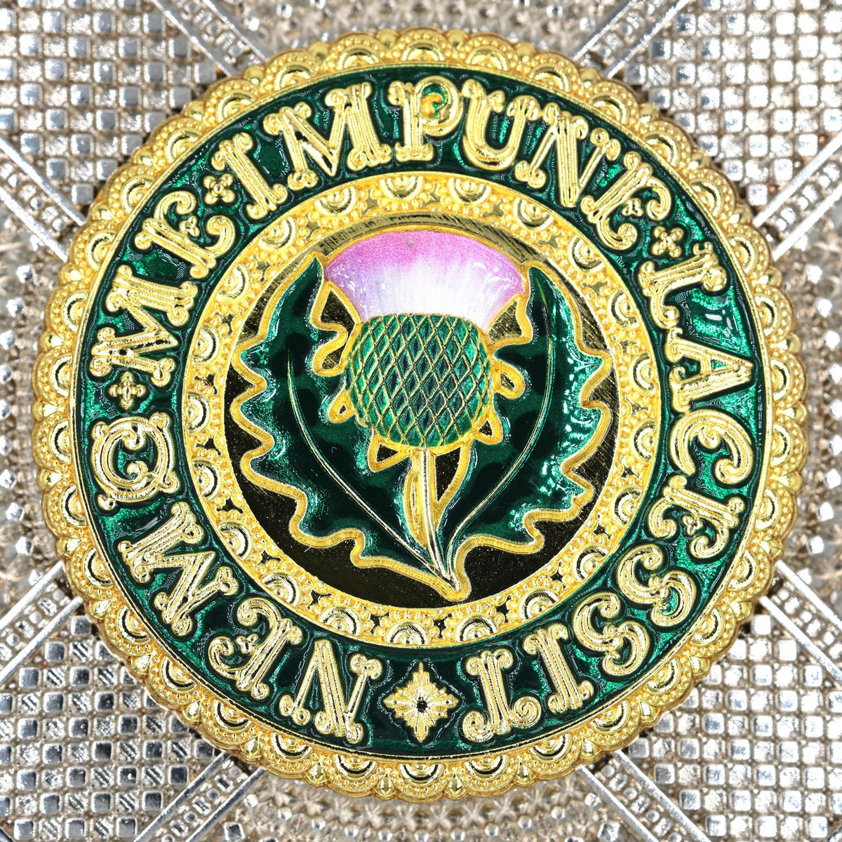 Order of the Thistle Breast Star Scottish Royal Knight Medal Badge Scotland