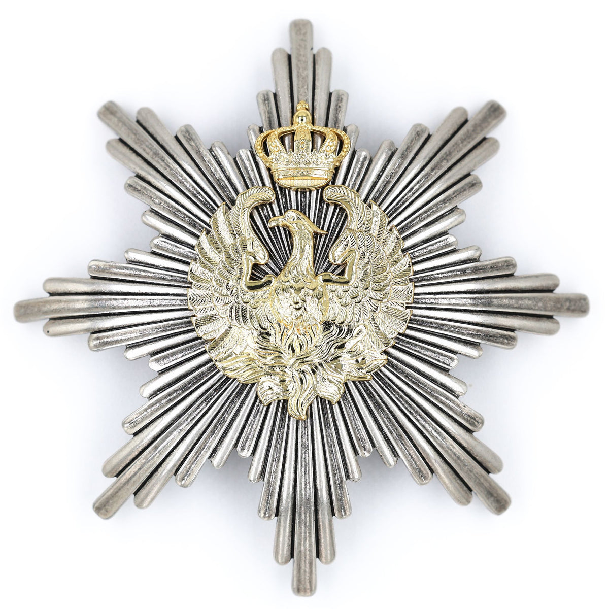 Greece Order of the Phoenix Breast Star with Royal Crown