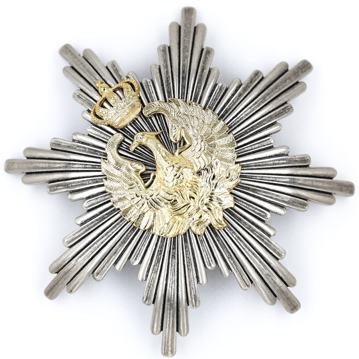 Greece Order of the Phoenix Breast Star with Royal Crown