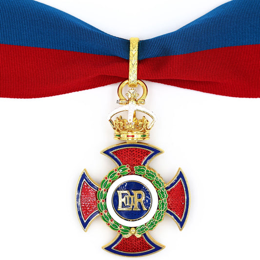 UK Order of Merit (OM) – Elizabeth II Neck Badge with Ribbon