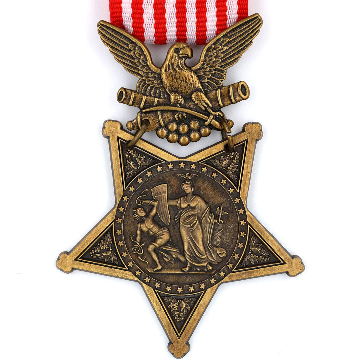 U.S. Medal of Honor MOH Army 1862–1895 Civil War Era – Full-Size Brass Museum Replica