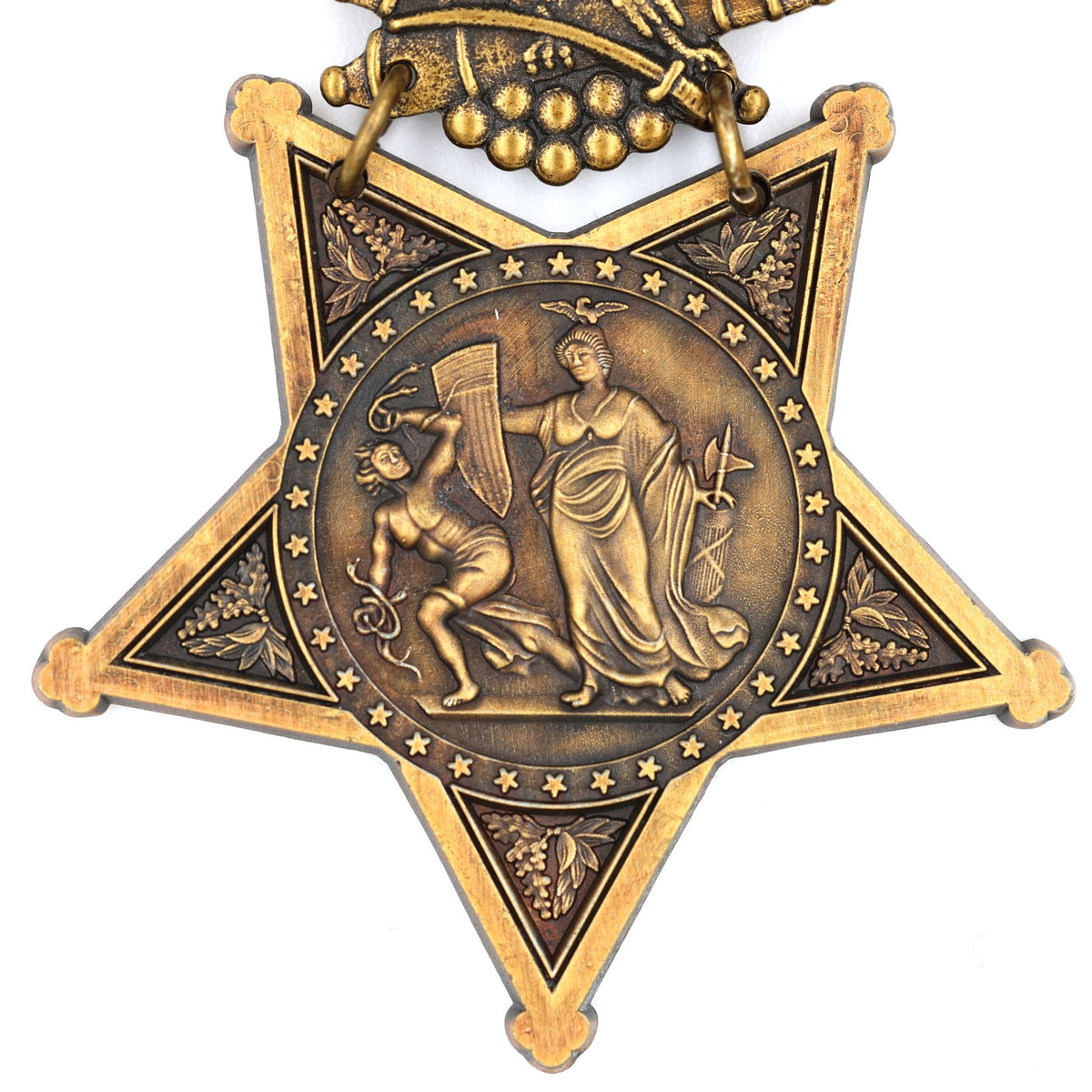 U.S. Medal of Honor MOH Army 1862–1895 Civil War Era – Full-Size Brass Museum Replica