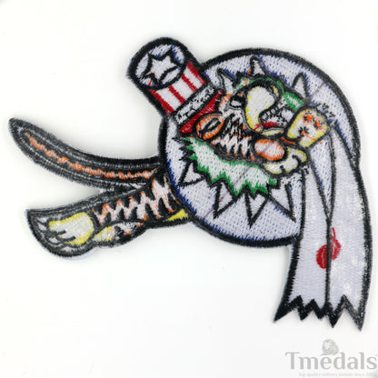 U.S. ARMY 14th AIR FORCE CORPS WWII FLYING TIGERS AVG FORCE PATCH USA WW2 CHINA Replica