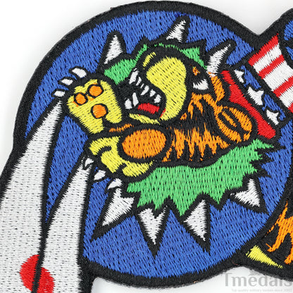 U.S. ARMY 14th AIR FORCE CORPS WWII FLYING TIGERS AVG FORCE PATCH USA WW2 CHINA Replica
