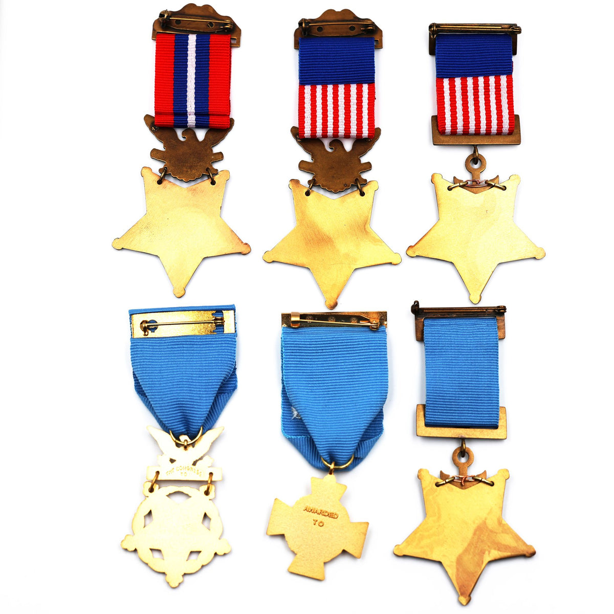 U.S. Medal of Honor – Army & Navy Six-Medal Collector’s Set