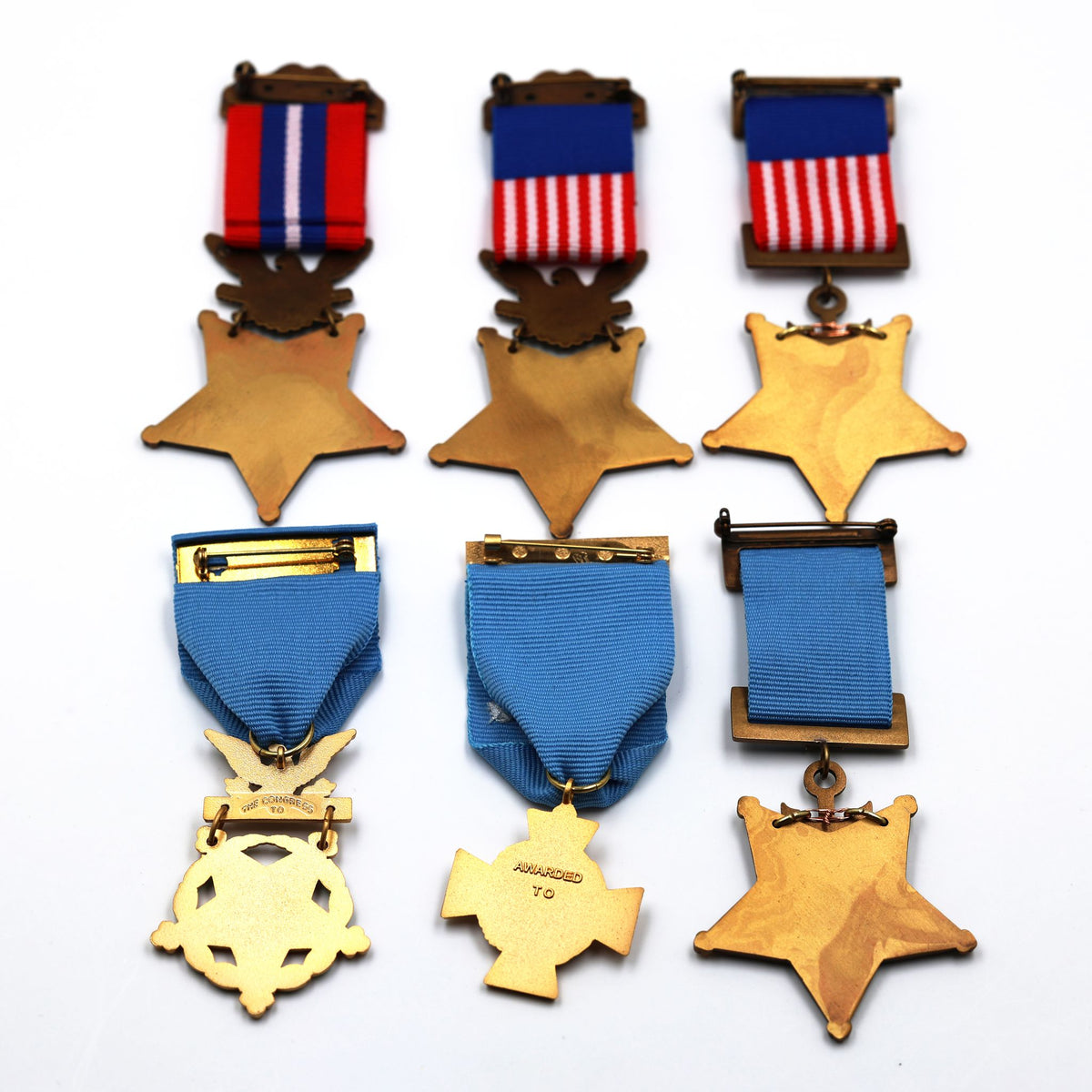 U.S. Medal of Honor – Army & Navy Six-Medal Collector’s Set
