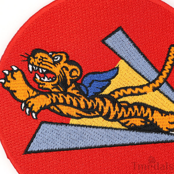 U.S. ARMY 14th AIR FORCE CORPS WWII FLYING TIGERS AVG FORCE PATCH USA WW2 CHINA Rare