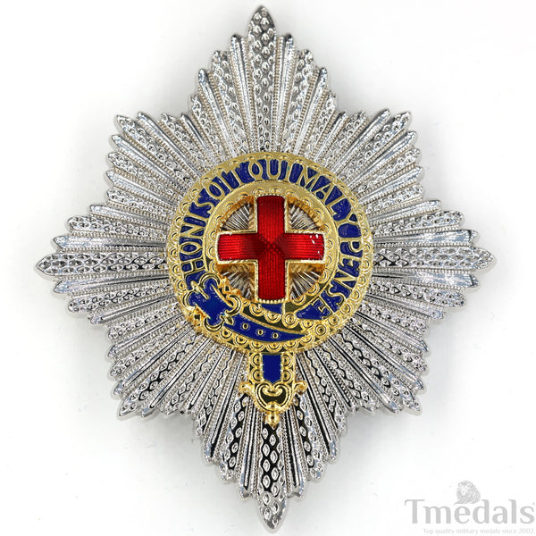 The British Order of the Garter Star Badge top quality UK medal Badge Repro replica rare