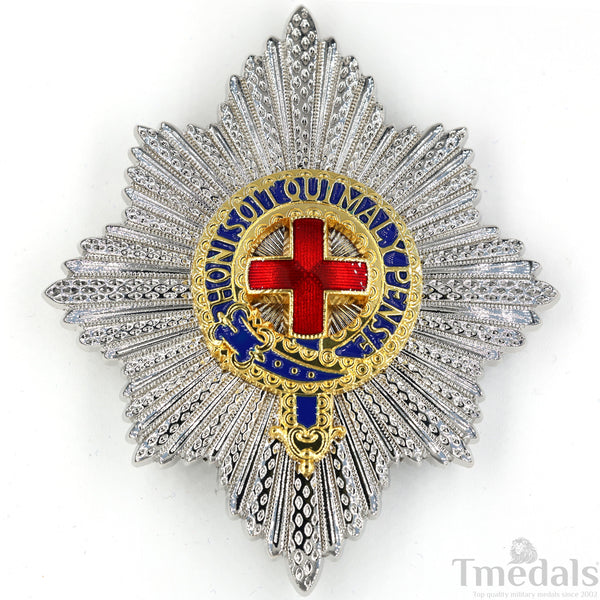 The British Order of the Garter Star Badge top quality UK medal Badge Repro replica rare