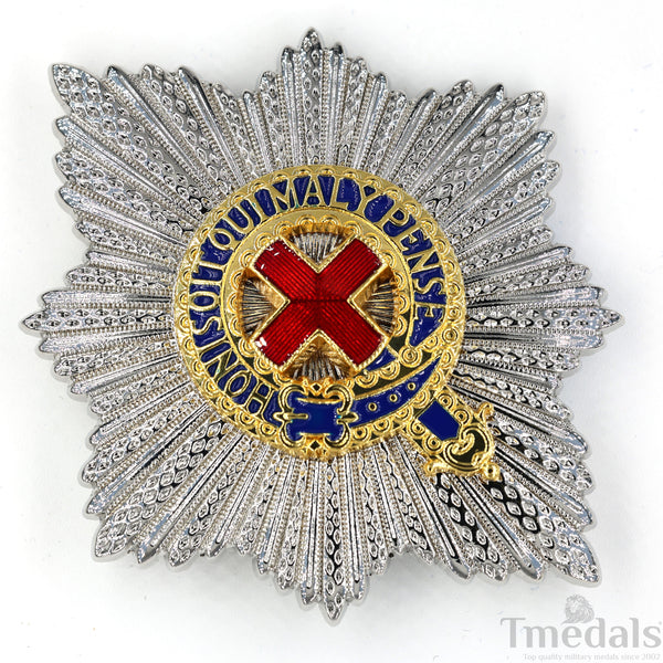 UK Order of the Garter Breast Star – Set of 3 Replica Display Stars