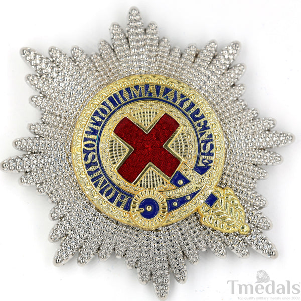 UK Order of the Garter Breast Star – Set of 3 Replica Display Stars