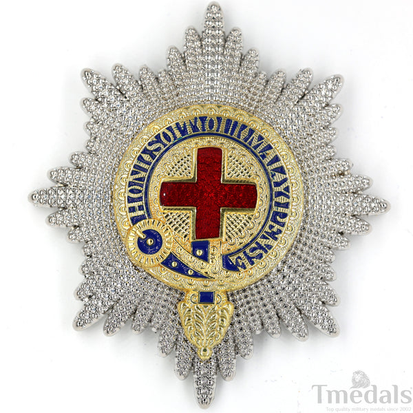 The British Order of the Garter Star Badge top quality UK medal Badge Repro replica nice