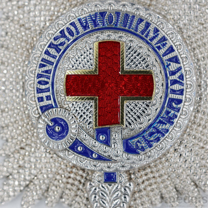 British UK Order of the Garter Star Badge – Museum Replica Collectible with Enamel Detailing (1:1 Reproduction)