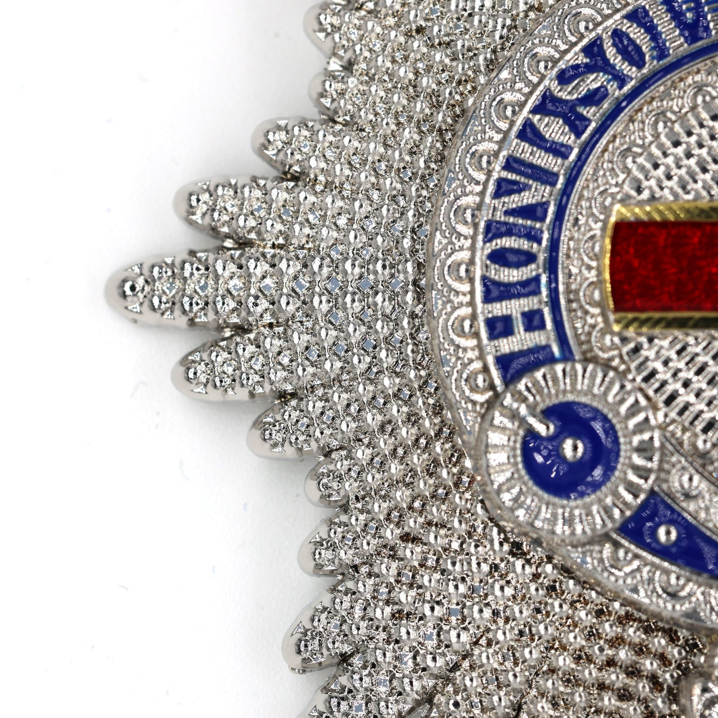 British UK Order of the Garter Star Badge – Museum Replica Collectible with Enamel Detailing (1:1 Reproduction)