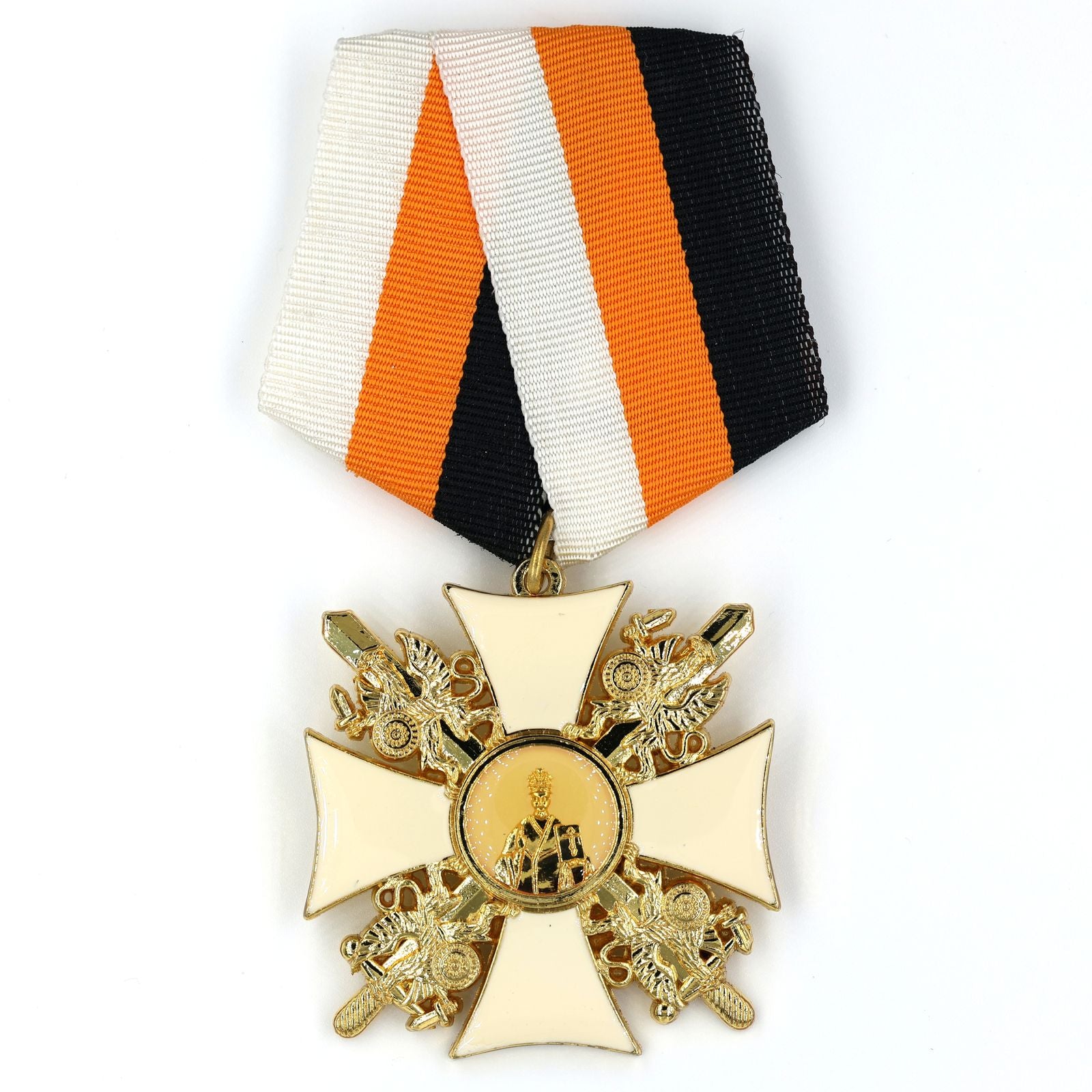 Imperial Russia Russian empire Saint Nicholas Medal Order Badge Top Replica Rare