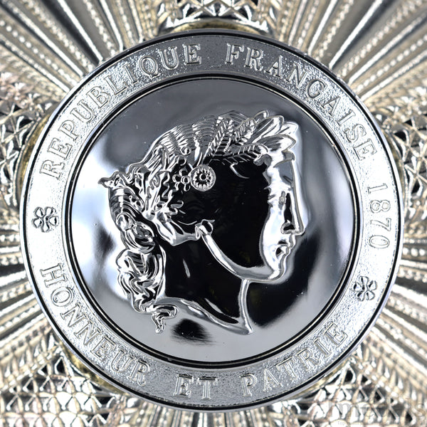 France French Legion of Honor Grand Cross Breast Star in Silver Medal Order Rare