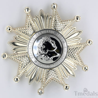France French Legion of Honor Grand Cross Breast Star in Silver Medal Order Replica