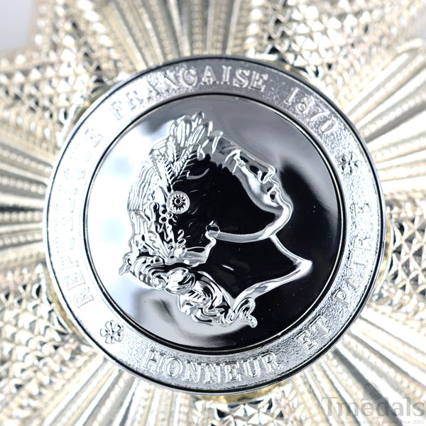 France French Legion of Honor Grand Cross Breast Star in Silver Medal Order Rare