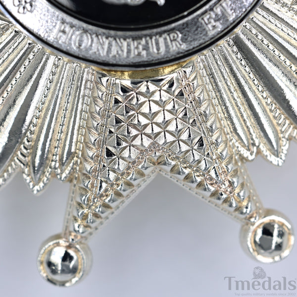 France French Legion of Honor Grand Cross Breast Star in Silver Medal Order Rare