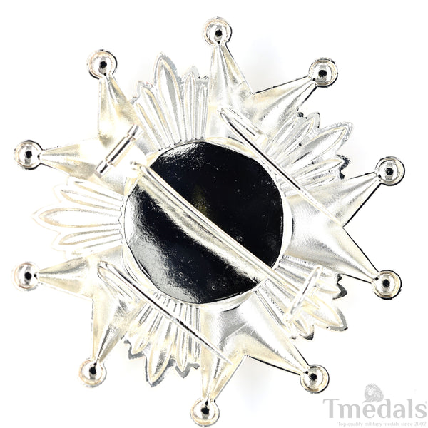 France French Legion of Honor Grand Cross Breast Star in Silver Medal Order Rare