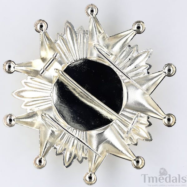 France French Legion of Honor Grand Cross Breast Star in Silver Medal Order Rare