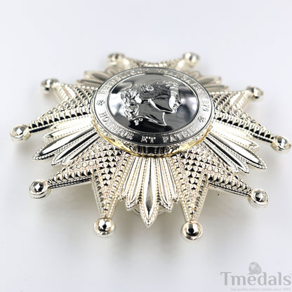 France French Legion of Honor Grand Cross Breast Star in Silver Medal Order Replica