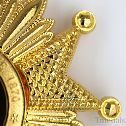 France French Legion of Honor Grand Cross Breast Star in Gold Medal Order Replica