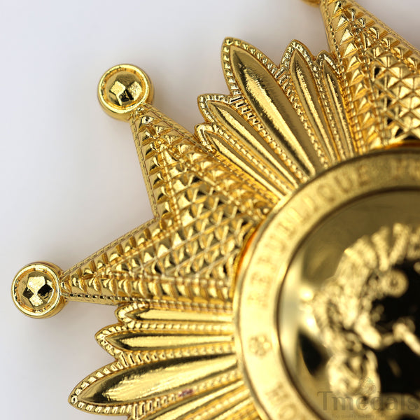 France French Legion of Honor Grand Cross Breast Star in Gold Medal Order Rare