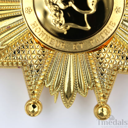 France French Legion of Honor Grand Cross Breast Star in Gold Medal Order Replica