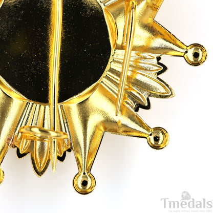 France French Legion of Honor Grand Cross Breast Star in Gold Medal Order Replica