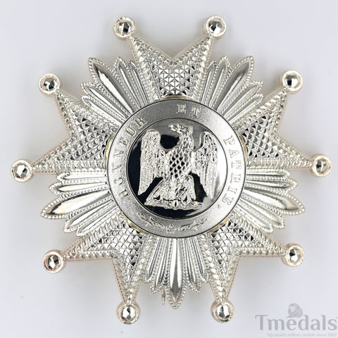 France French Legion of Honor Second Empire Breast Star Medal Order Top Rare!