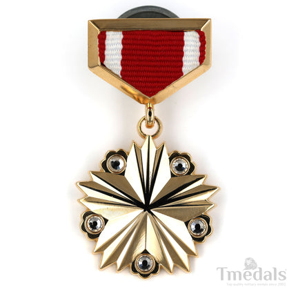 Hero of the Mongolian People's Republic CCCP Sovet Union Medal Order Russian Replica