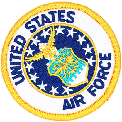 U.S. Air Force Embroidered Patch – Iron-On / Sew-On, 7.6 cm