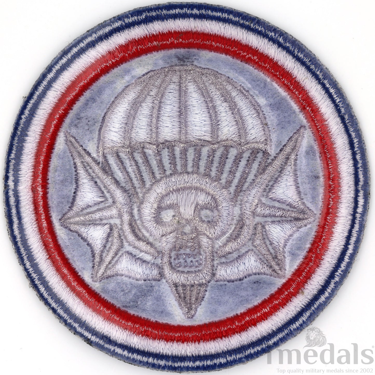 WW2 US Army 101st Airborne 502nd PIR Patch – Full-Size Museum Replica – 8.9 cm (3.5 inches)