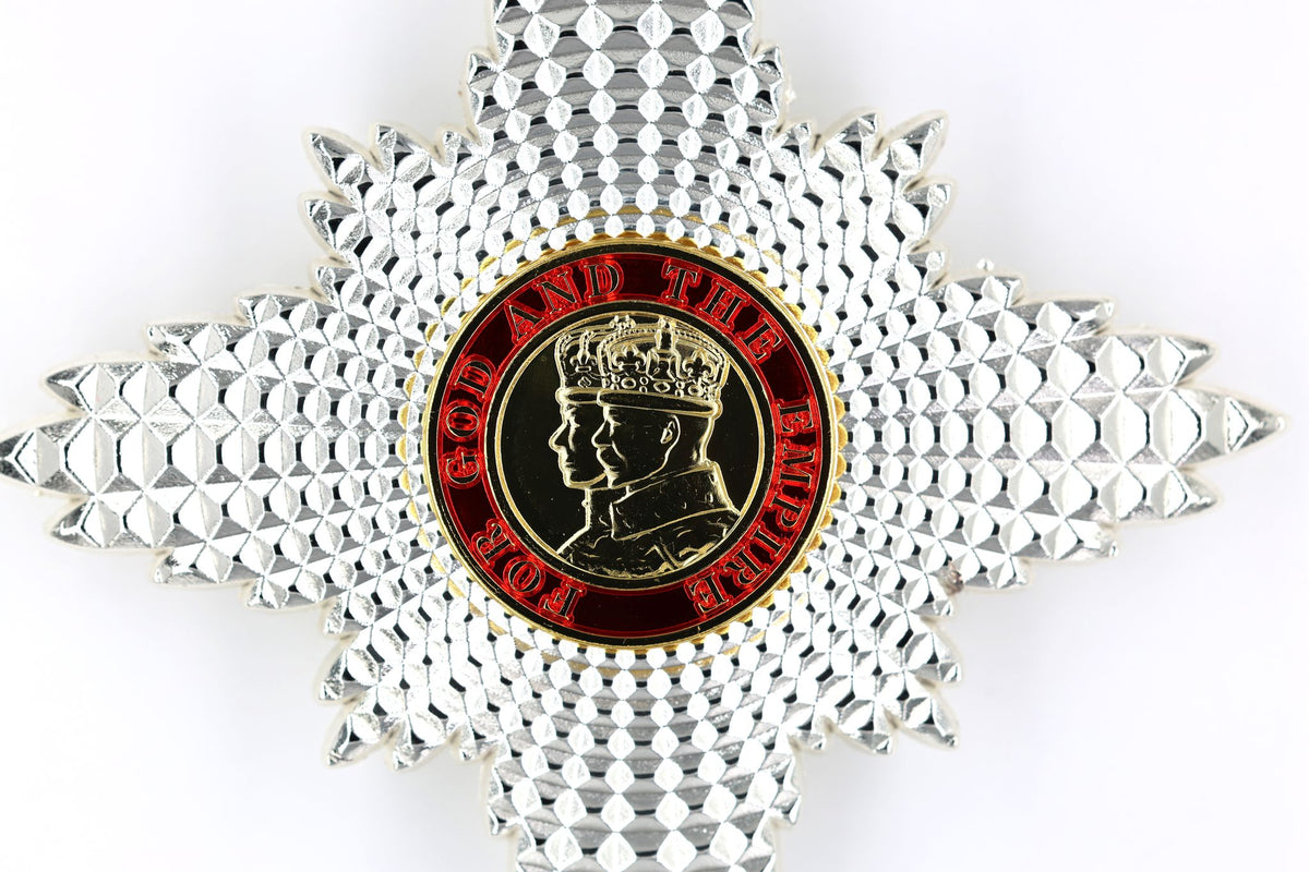 Order of the British Empire KBE Knight Commander Breast Star – Late Pattern