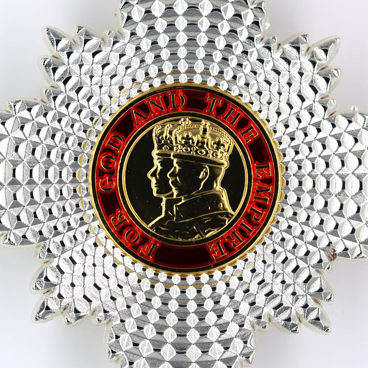 Order of the British Empire KBE Knight Commander Breast Star – Late Pattern