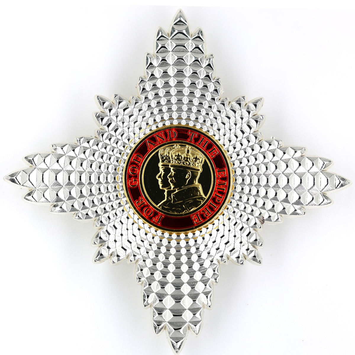 Order of the British Empire KBE Knight Commander Breast Star – Late Pattern