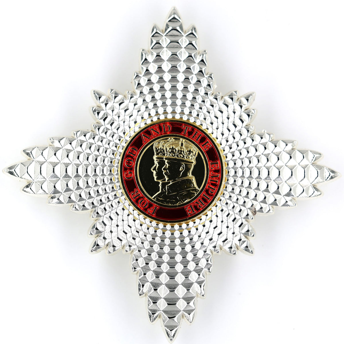 Order of the British Empire KBE Knight Commander Breast Star – Late Pattern